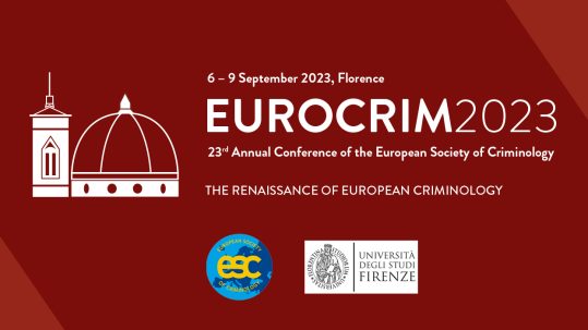 EUROCRIM 2023 - Florence, Italy. September